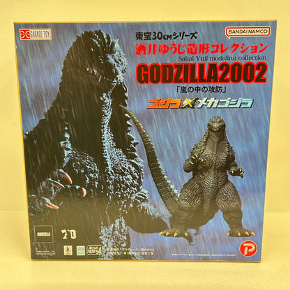 ゴジラ(2002) 嵐の中の攻防 東宝30cmシリーズ 酒井ゆうじ造形コレクション ゴジラ×メカゴジラ 【イオン広店】