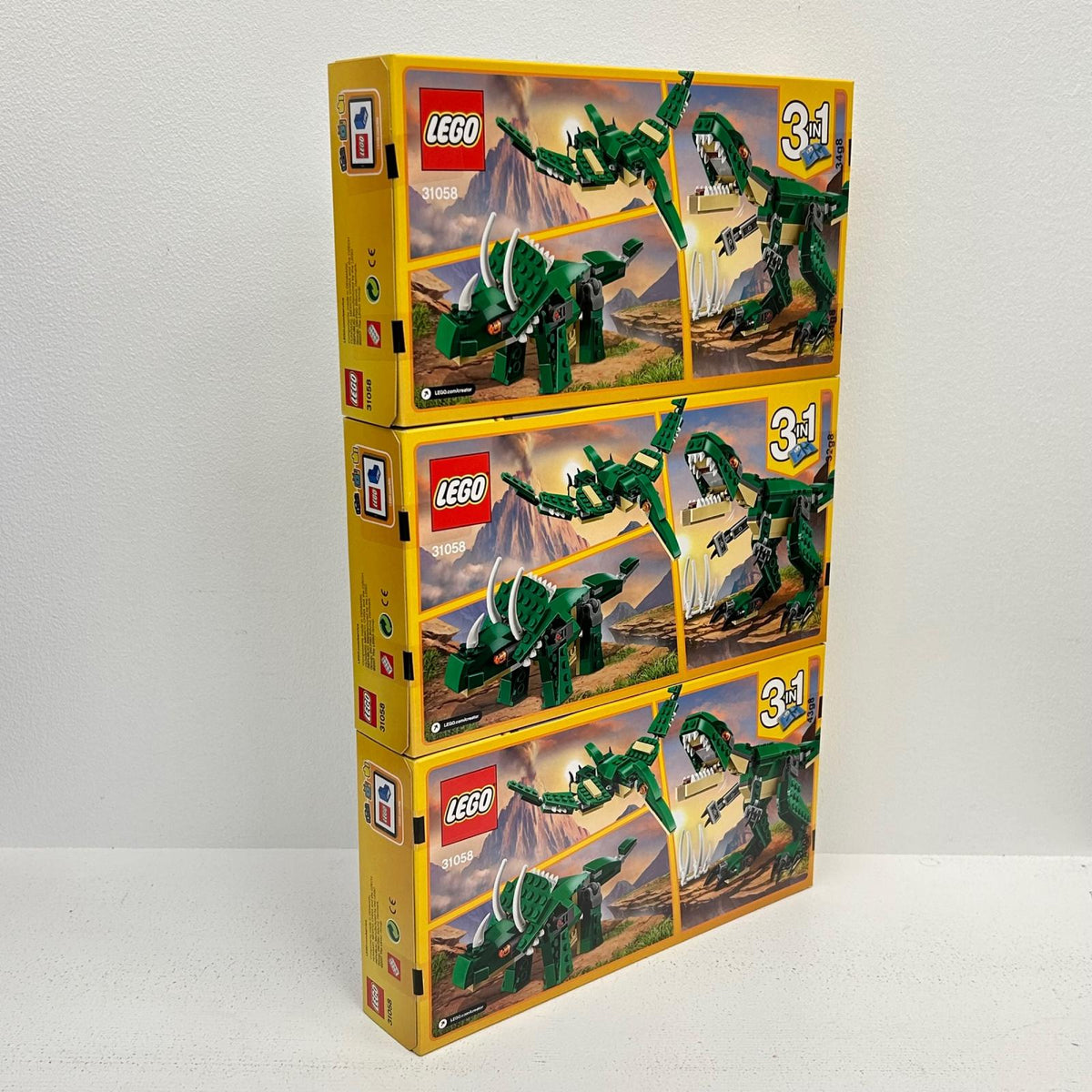 3個セット LEGO ダイナソー レゴ クリエイター 3IN1 31058 【イオン広店】