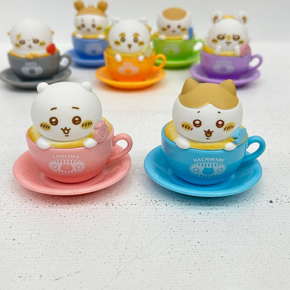 フィギュア 7種 キャラテアートケース ちいかわ ちいかわ ハチワレ モモンガ くりまんじゅう ラッコ シーサー 古本屋【フィギュア】【イオン広店】