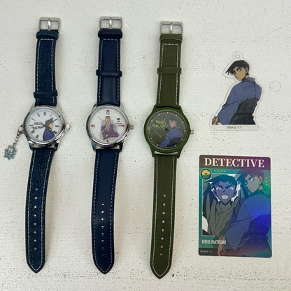 3点 腕時計 名探偵コナン 消えた時計 服部平治 毛利小五郎 毛利蘭 BOXFUN 中国限定【イオン広店】