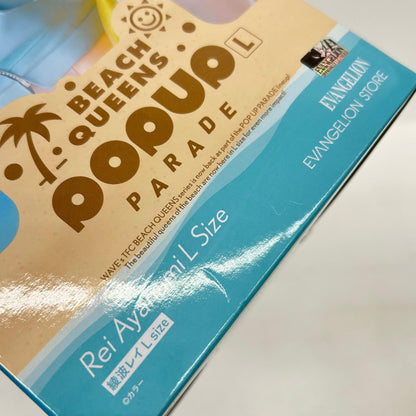 POP UP PARADE BEACH QUEENS 綾波レイ L size エヴァンゲリオン【イオン広店】