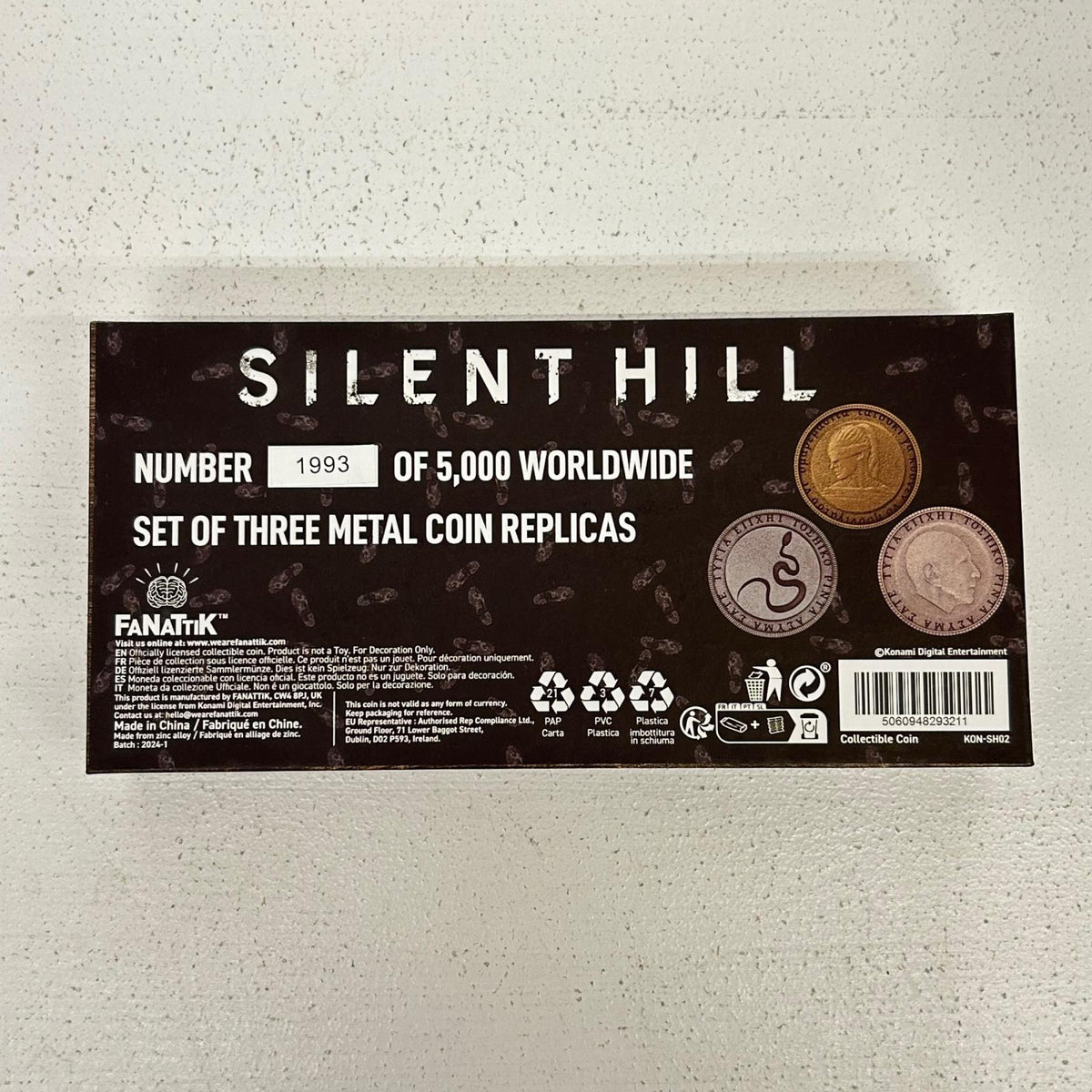 SILENT HILL 限定版 レプリカコイン 3枚セット サイレントヒル【イオン広店】