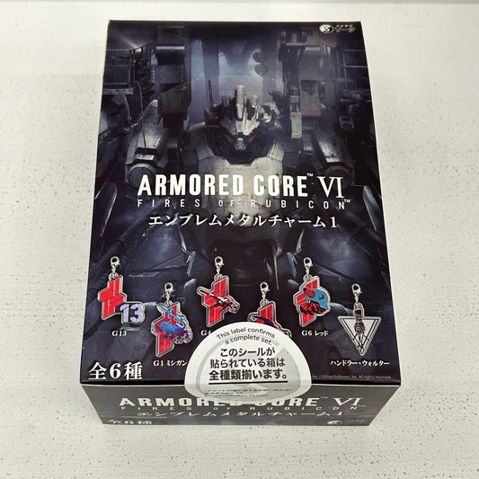 BOX アーマード・コアVI エンブレムメタルチャーム1 全6種【イオン広店】