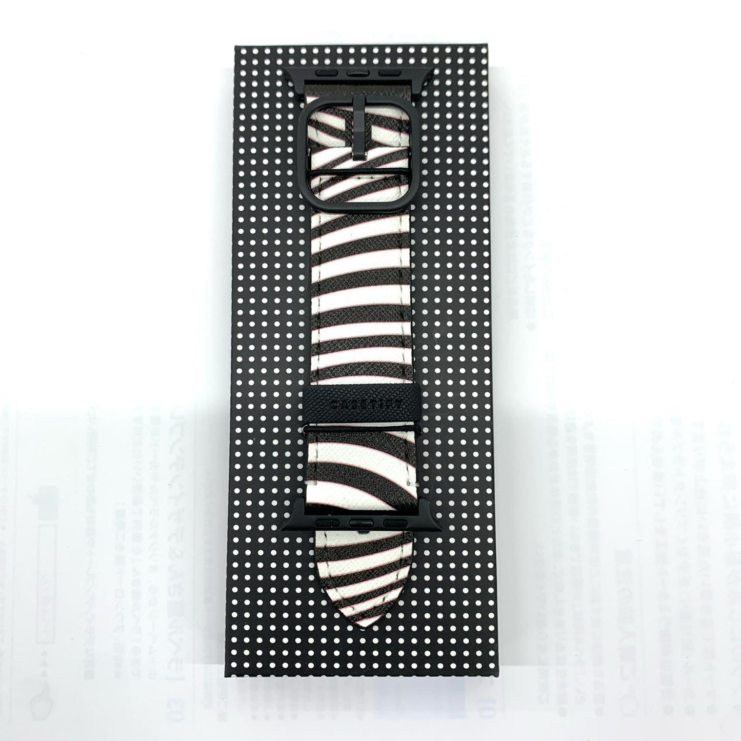 アイドルグッズ 【★加古川物流】中古 CASETIFY BLACKPINK Apple Watch band　For42.44㎜.,【353】【353】【353】【加古川物流】