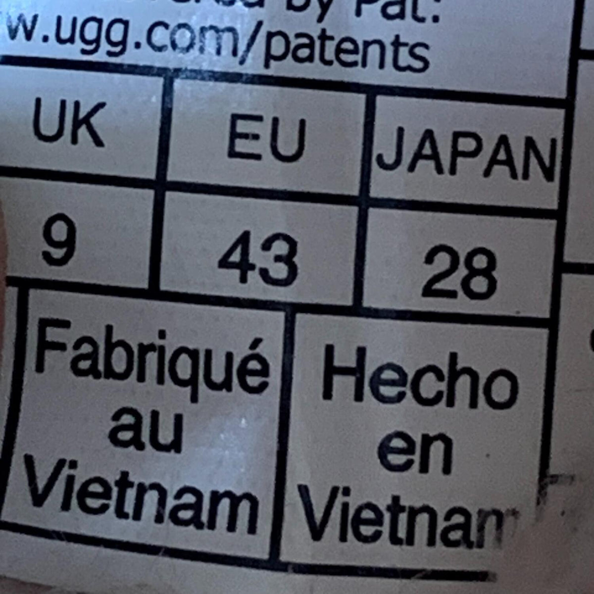 その他靴 【★加古川物流】中古 アグ UGG 3010 Kenton　ムートン　スリッポン　参考定価22000円°°【127】【127】【加古川物流】