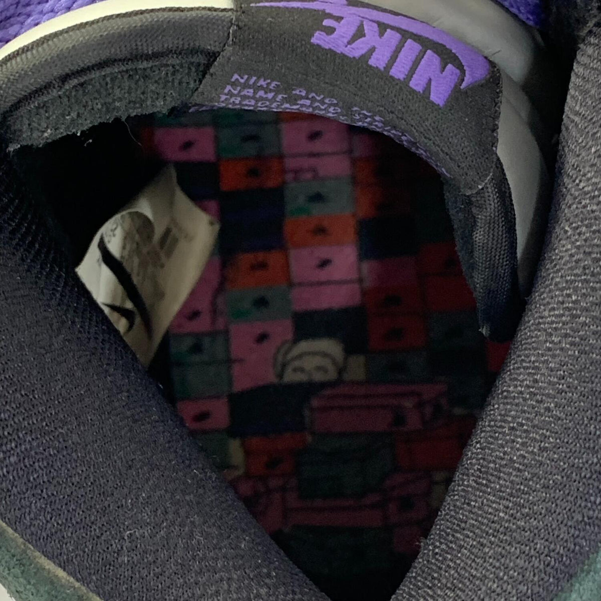 その他靴 【★加古川物流】中古 833456-002　Nike SB Dunk High "Black Purple Box"ナイキ SB ダンク ハイ "ブラック パープル ボックス"　23.0㎝　2016年製　付属なし°°【128】【128】【加古川物流】