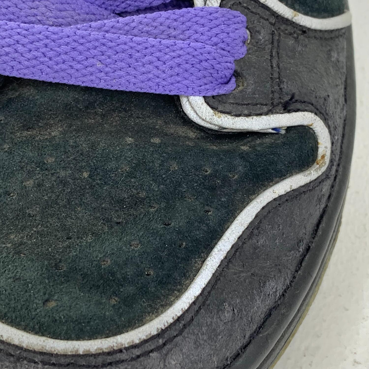 その他靴 【★加古川物流】中古 833456-002　Nike SB Dunk High "Black Purple Box"ナイキ SB ダンク ハイ "ブラック パープル ボックス"　23.0㎝　2016年製　付属なし°°【128】【128】【加古川物流】