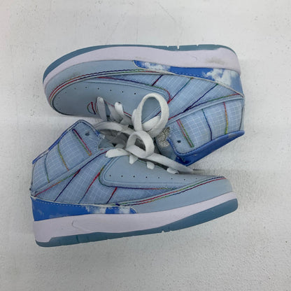 その他靴 【★加古川物流】中古 dq7692-419 J Balvin × Nike TD Air Jordan 2 Retro SP Celestine Blue/White/Multi Color J. バルヴィン × ナイキ TD エアジョーダン2 レトロ SP セレスティンブルー/ホワイト/マルチカラー キッズ 13.0cm.,【128】【加古川物流】