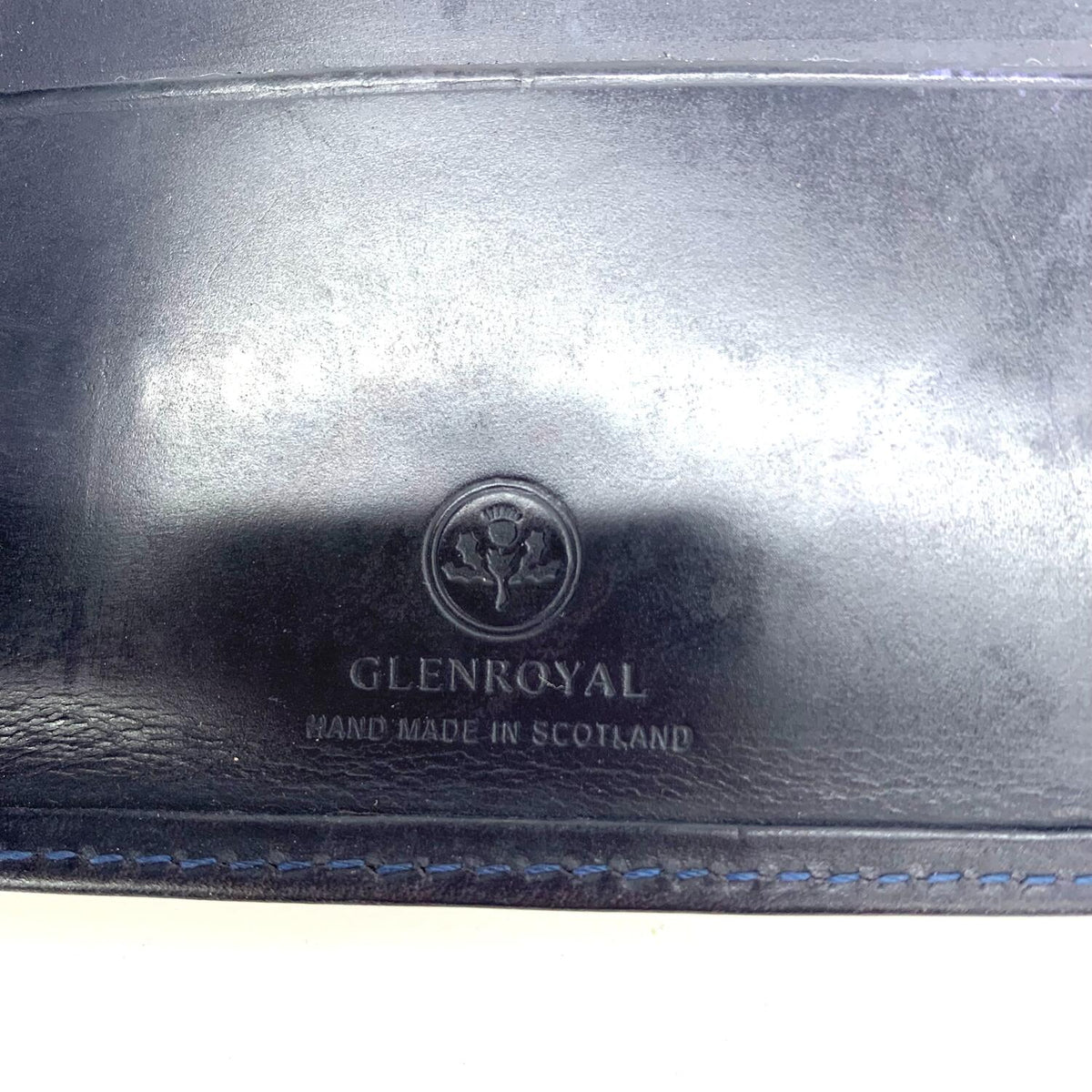 その他ファッション雑貨 【★加古川物流】中古 グレンロイヤル　GLEN ROYAL GLRST007 参考定価28600円　03-6164　小銭入れ付きマネークリップ使用感大　MONEY CLIP WITH COIN POCKET.,【124】【加古川物流】