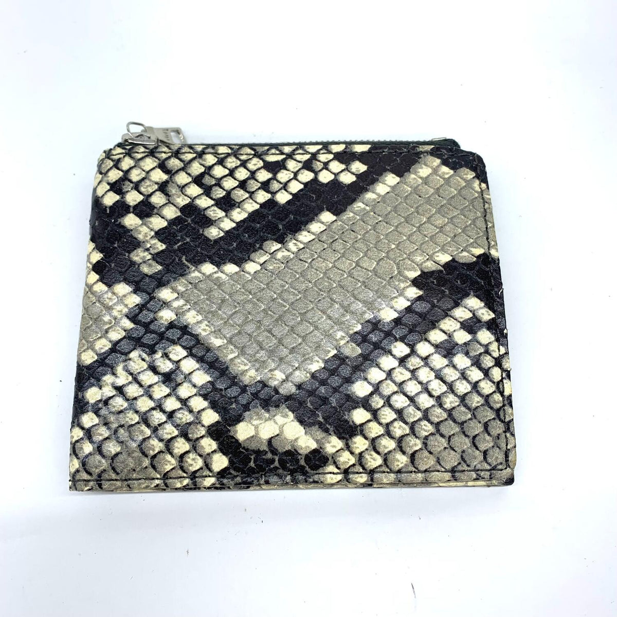 その他ファッション雑貨 【★加古川物流】中古 ユニフォームエクスぺリメ　uniform experiment　蛇革　コンパクト財布.,【124】【加古川物流】