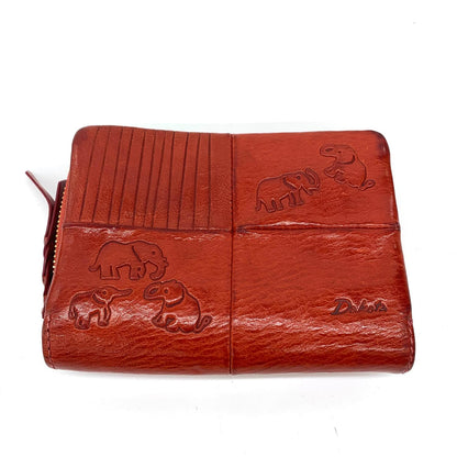 その他ファッション雑貨 【★加古川物流】中古 dakota ダコタ　アンダンテ　折財布　レッド　.,【124】【加古川物流】