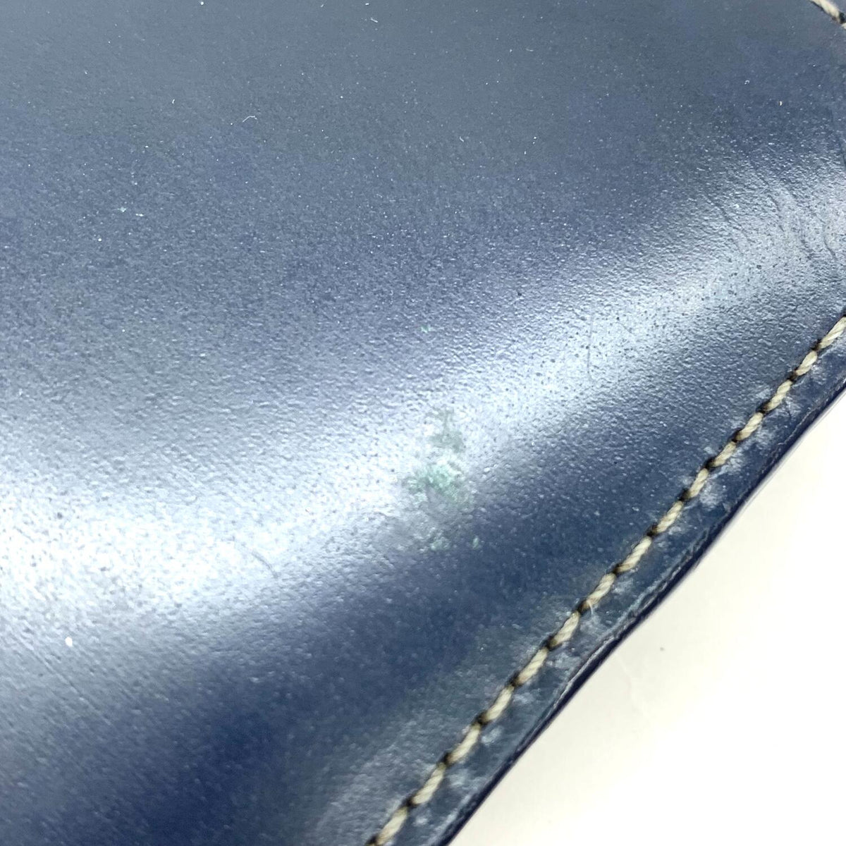 その他ファッション雑貨 【★加古川物流】中古 ポールスミス paul smith 折財布　ネイビー　使用感大.,【124】【加古川物流】