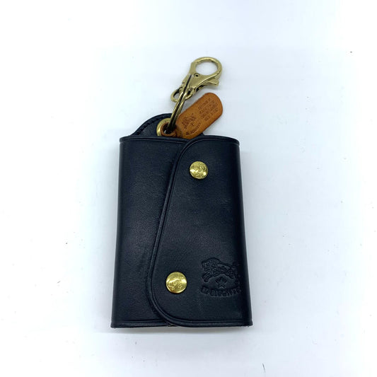 その他ファッション雑貨 【★加古川物流】中古 イルビゾンテ　ILBISONTE　参考定価11000円　インテリジェント　キーケース　レザー キーリング付き キーケース　5432404150　美品です.,【124】【加古川物流】