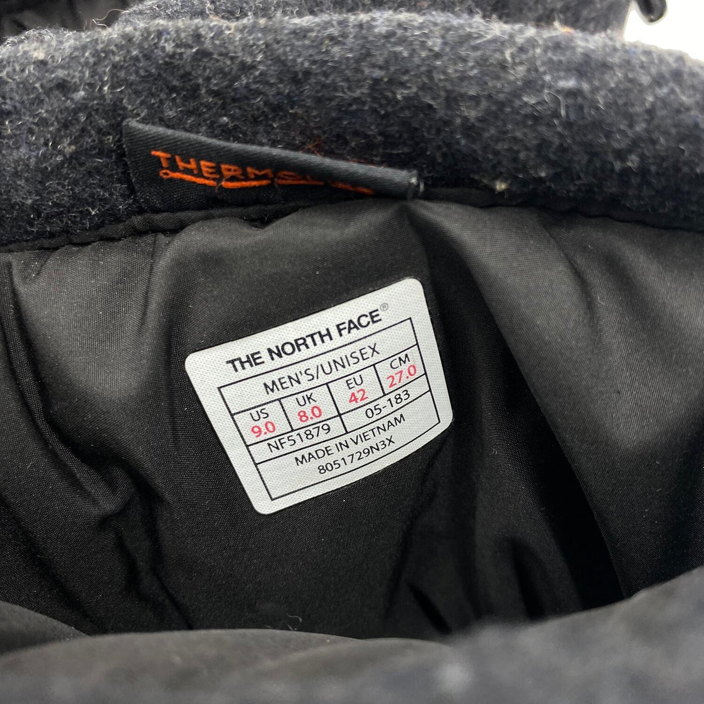 ノースフェイス　THE NORTH FACE NF5189　27.0㎝　ヌプシ ブーティー ウール IV ショート Nuptse Bootie Wool IV Short **