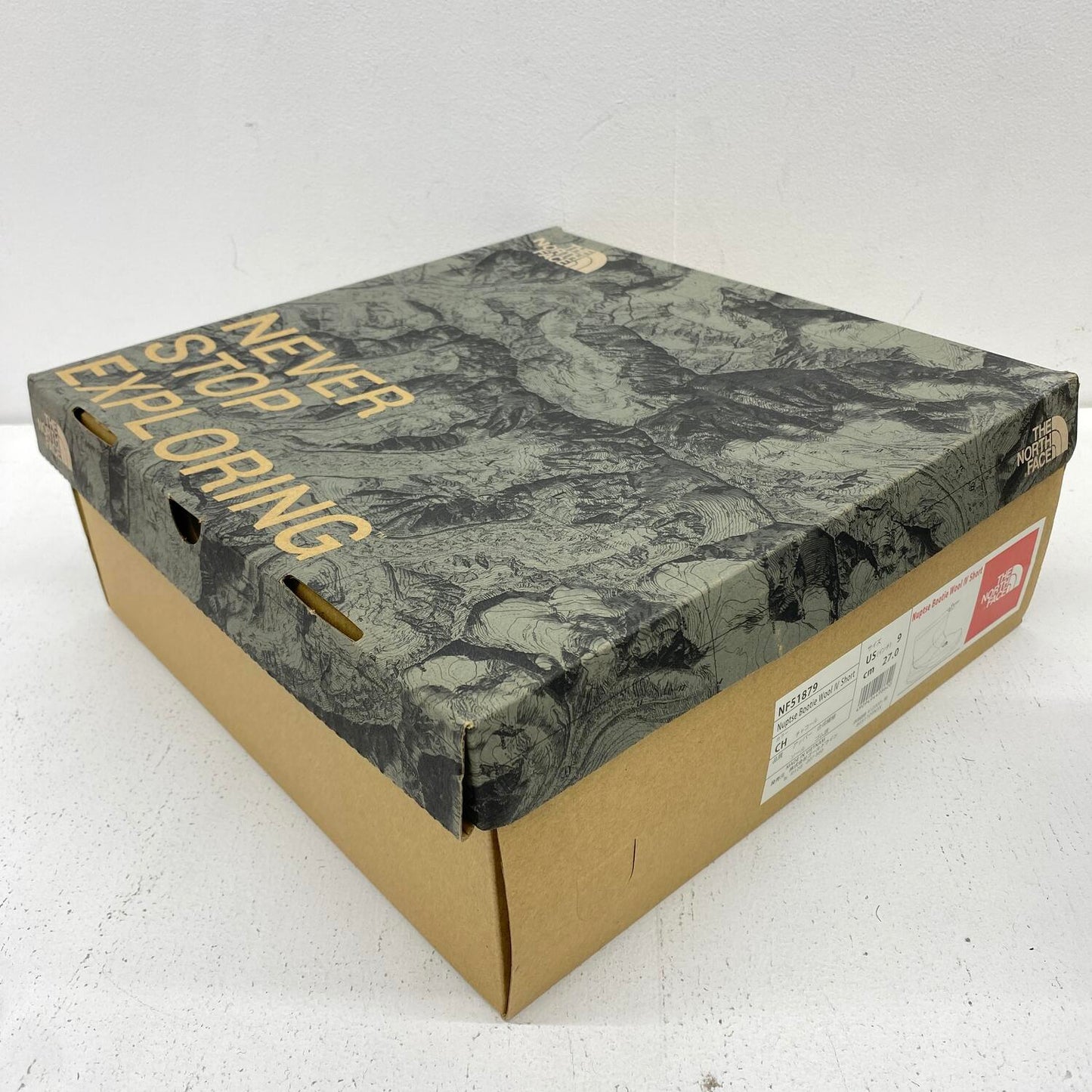 ノースフェイス　THE NORTH FACE NF5189　27.0㎝　ヌプシ ブーティー ウール IV ショート Nuptse Bootie Wool IV Short **