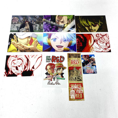 ワンピース ONE PIECE FILM RED 映画特典 冊子3冊 ポストカードセット：