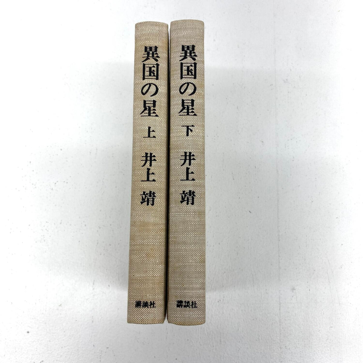 異国の星 上巻 下巻 2冊セット 井上靖 講談社文庫 小説 文学 日本文学：