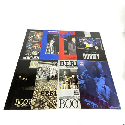 BOØWY GIGS CASE OF BOOWY ポスター 28枚セット：