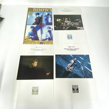 BOØWY GIGS CASE OF BOOWY ポスター 28枚セット：