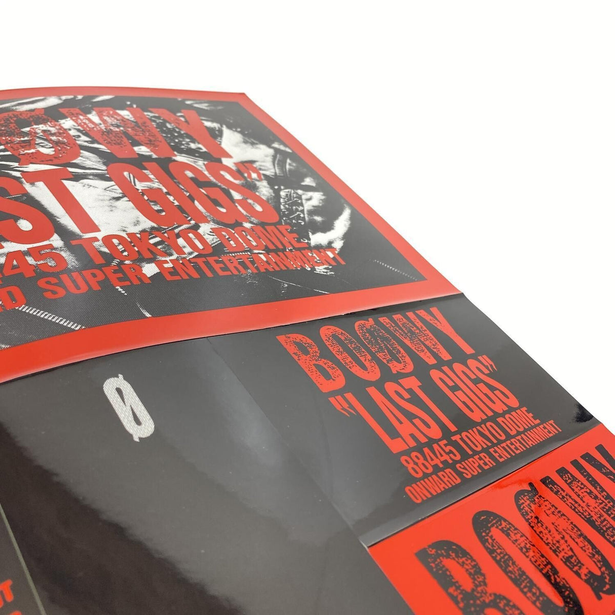 BOØWY LAST GIGS ステッカー シールセット　：