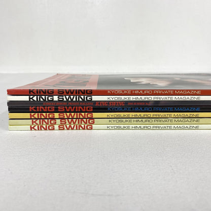 氷室京介 KING SWING 会報 7冊セット 当時物 BOOWY ボウイ レア Vol.1～Vol.7：