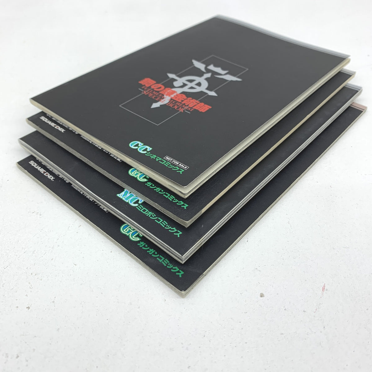 鋼の錬金術師 / 実写映画入場者特典0巻 SPECIAL BOOK / 劇場版 来場者特典 11.5巻 0巻 旅経ちの前に / 12巻 特典４コマ錬成 / 14巻 初回限定特装版 0巻 付属 ラフ画集 / 計4冊セット..