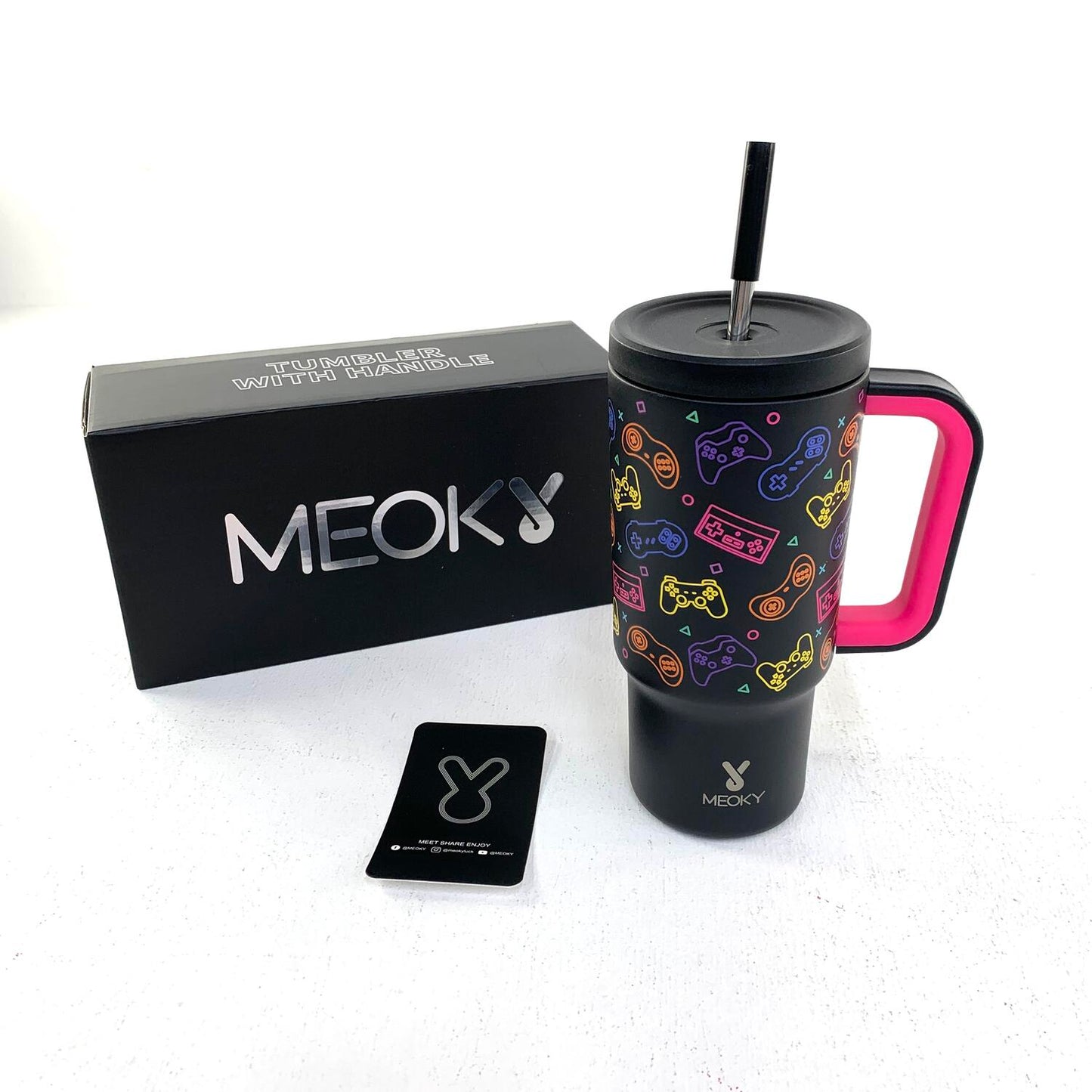 その他雑貨 【★加古川物流】中古Meoky タンブラー 24 OZ 709ml.,【426】【加古川物流】