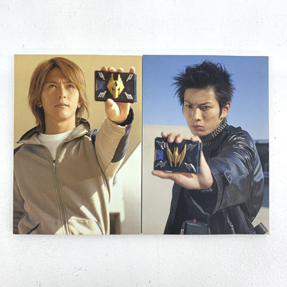 仮面ライダー龍騎 文庫写真集 / 龍騎 as 城戸真司 / ナイト as 秋山蓮 /２冊セット〔1〕