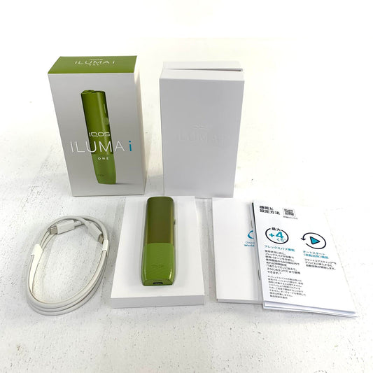 【★加古川物流】中古 iQOS ILUMA I ONE リーフグリーン[3481･967]°【439】【439】【加古川物流】