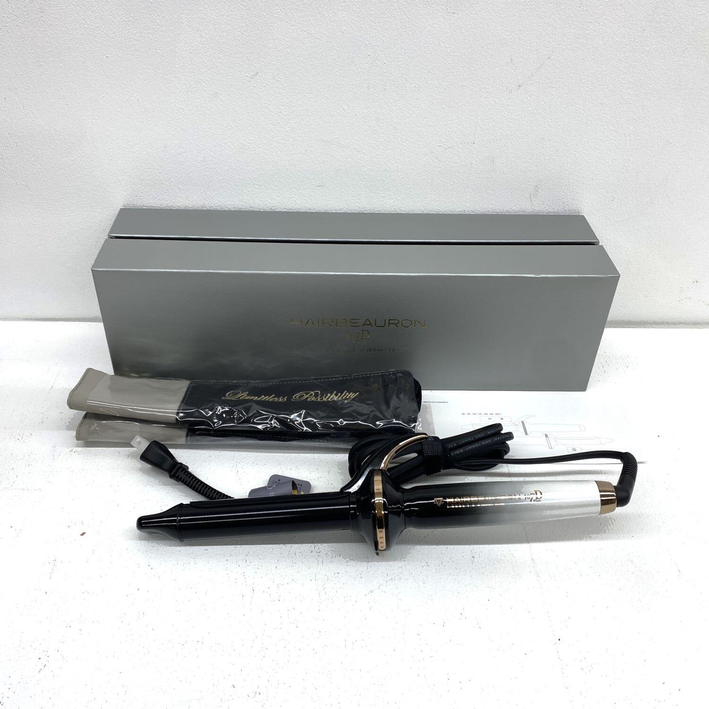 【★加古川物流】中古 Hairbeauron 107D Plus [curl] S-Type 26.5mm ヘアビューロン ヘアアイロン：【422】【422】【422】【加古川物流】