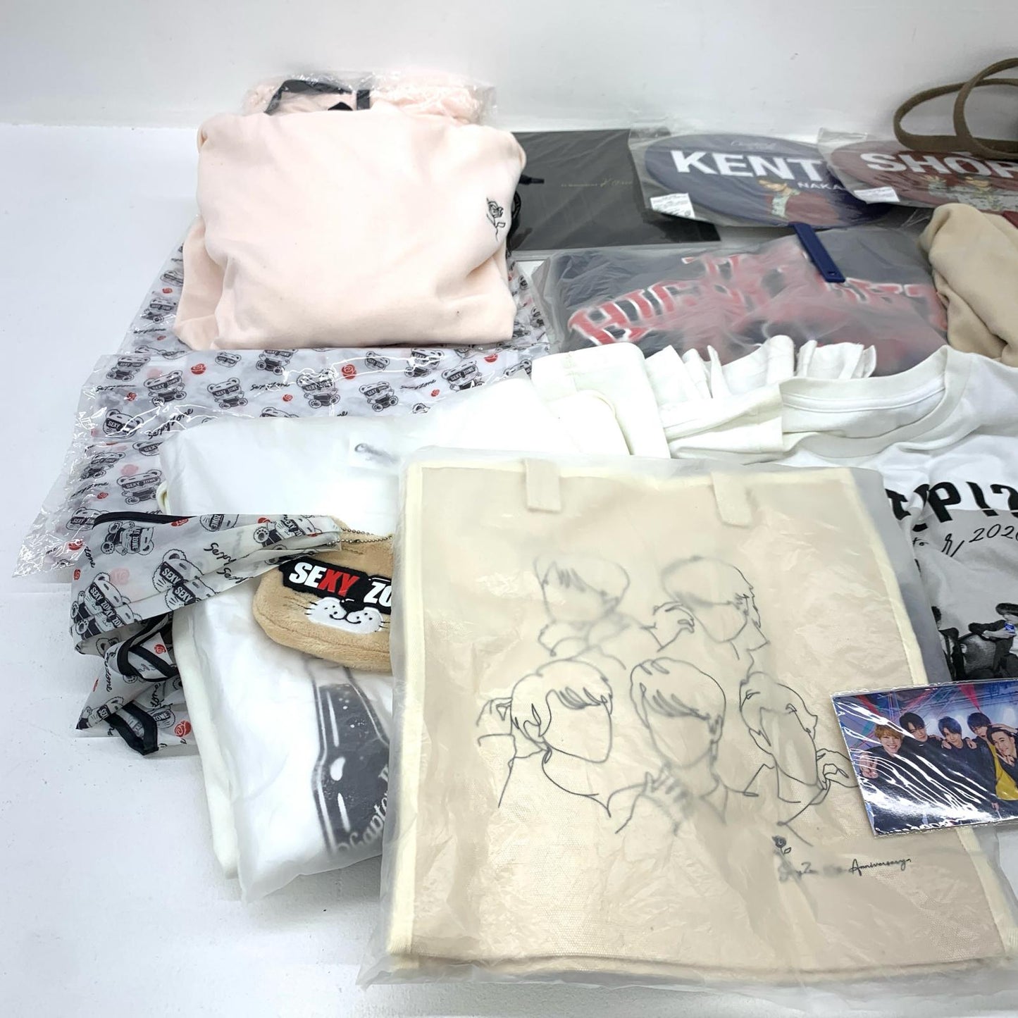 アイドルグッズ 【★加古川物流】中古 timelesz 旧SexyZone chapter II 他 パーカー シャツ バッグなどまとめ売り.,【352】【352】【加古川物流】