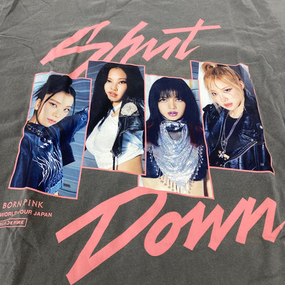 アイドルグッズ 【★加古川物流】中古 BLACK PINK フォトTシャツ WORLD TOUR [BORN PINK] JAPAN Mサイズ〔3〕**【353】【353】【加古川物流】【代金引換不可・日時指定不可】【ポスト投函】