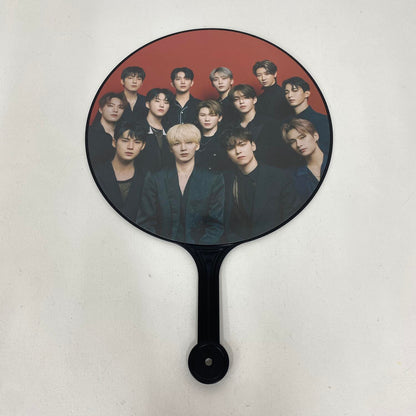 アイドルグッズ 【★加古川物流】中古 SEVENTEEN　POWER OF LOVE うちわ　集合**【353】【353】【加古川物流】