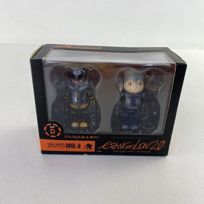 未開封 BE@RBRICK ヱヴァンゲリヲン新劇場版：破 SET-D EVA Mark.06＆渚カヲル**