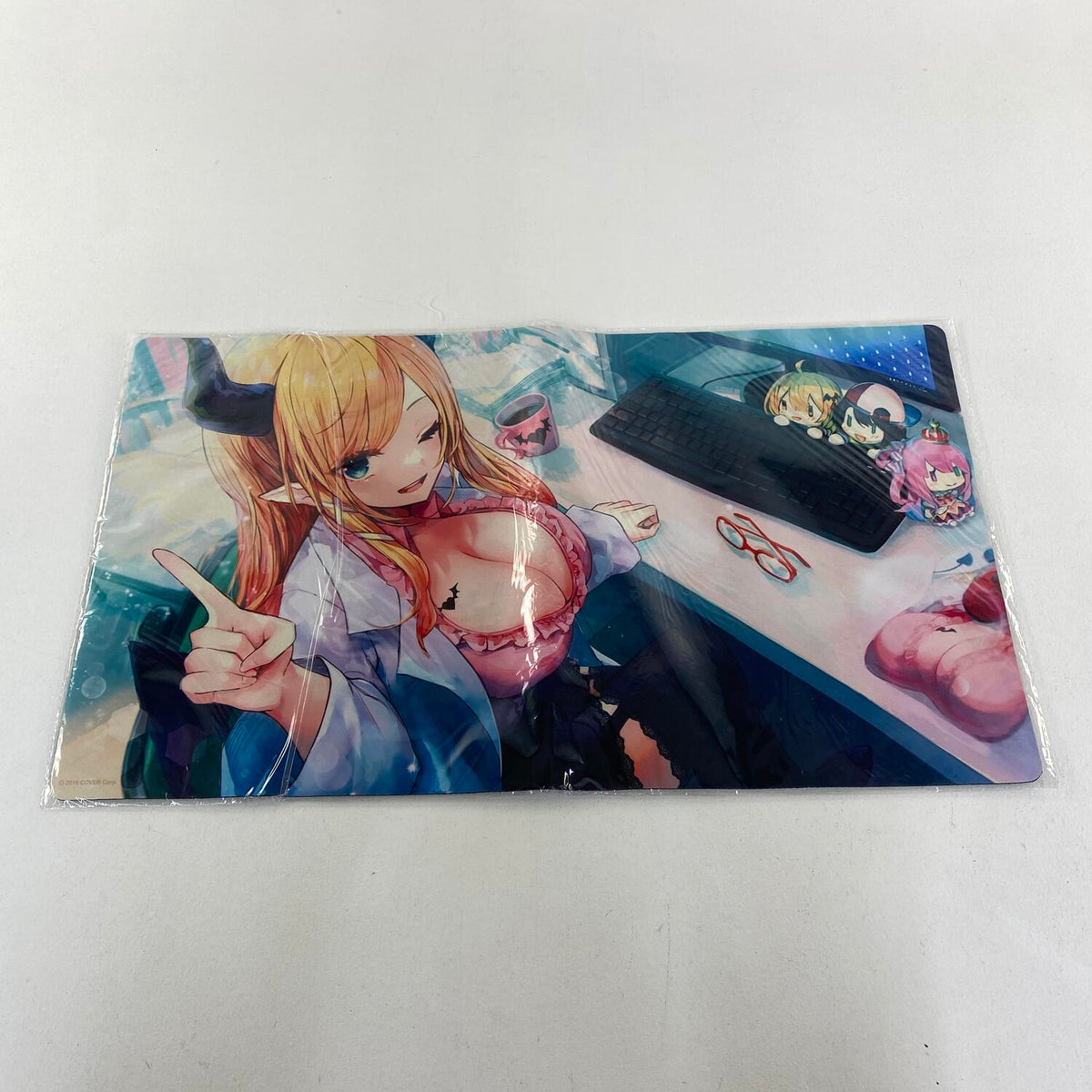 未開封 癒月ちょこ 活動記念３周年 枡花いずみ描き下ろし ラバーマット ホロライブ**