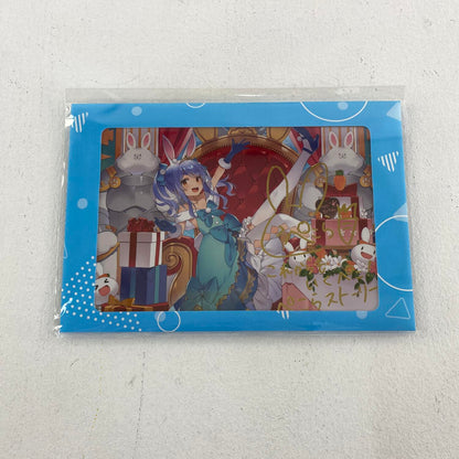 未開封 兎田ぺこら 誕生日記念2022 憂姫はぐれ描き下ろし 箔押し複製サイン＆メッセージ入りポストカード**