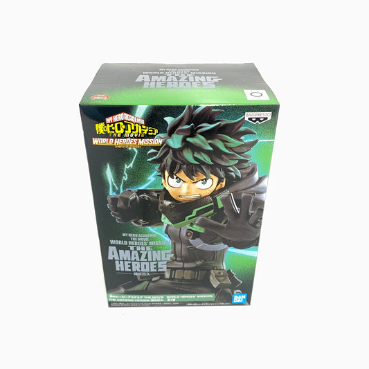 未開封 僕のヒーローアカデミア THE MOVIE ワールドヒーローズミッション 緑谷出久 フィギュア ヒロアカ プライズ：