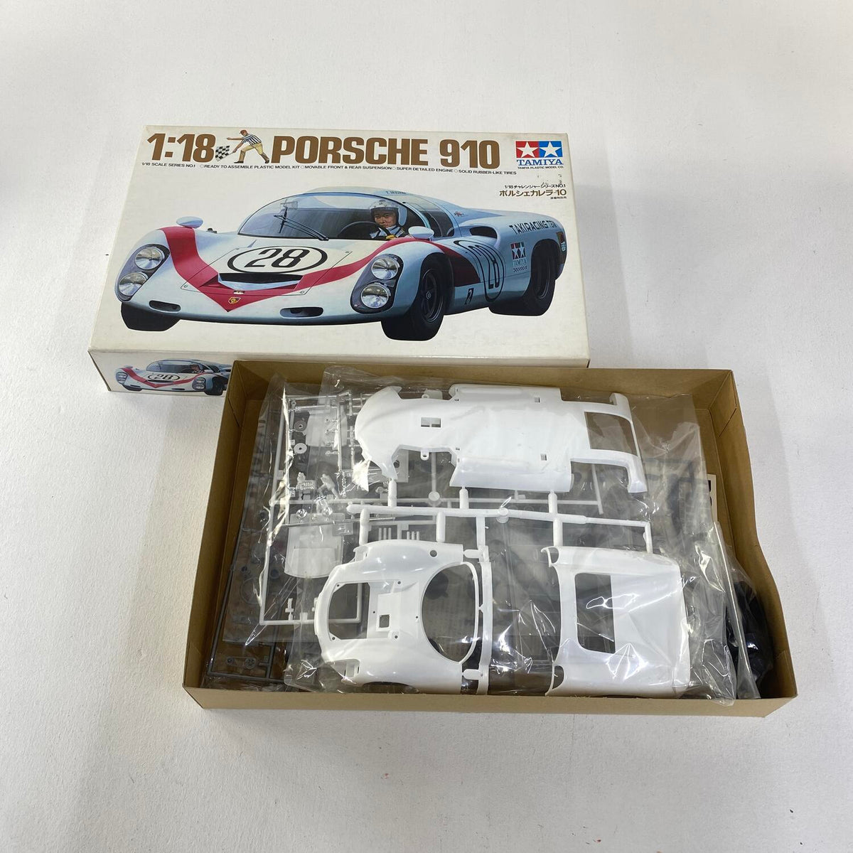 1/18 タミヤ TAMIYA チャレンジャーシリーズ No.1 ポルシェカレラ-10 PORSCHE910：