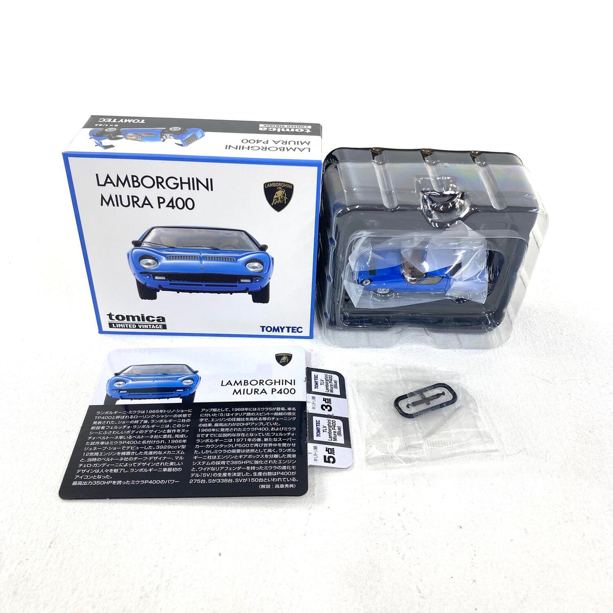 1/64 トミカリミテッドヴィンテージ KAMBORGHINI MIURA P400 トミーテック：