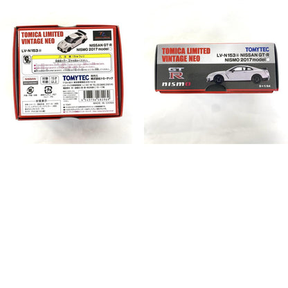 1/64 トミカリミテッドヴィンテージネオ NISSAN 日産 GT-R NISMO 2017モデル 白 ホワイト LV-N153 トミーテック：
