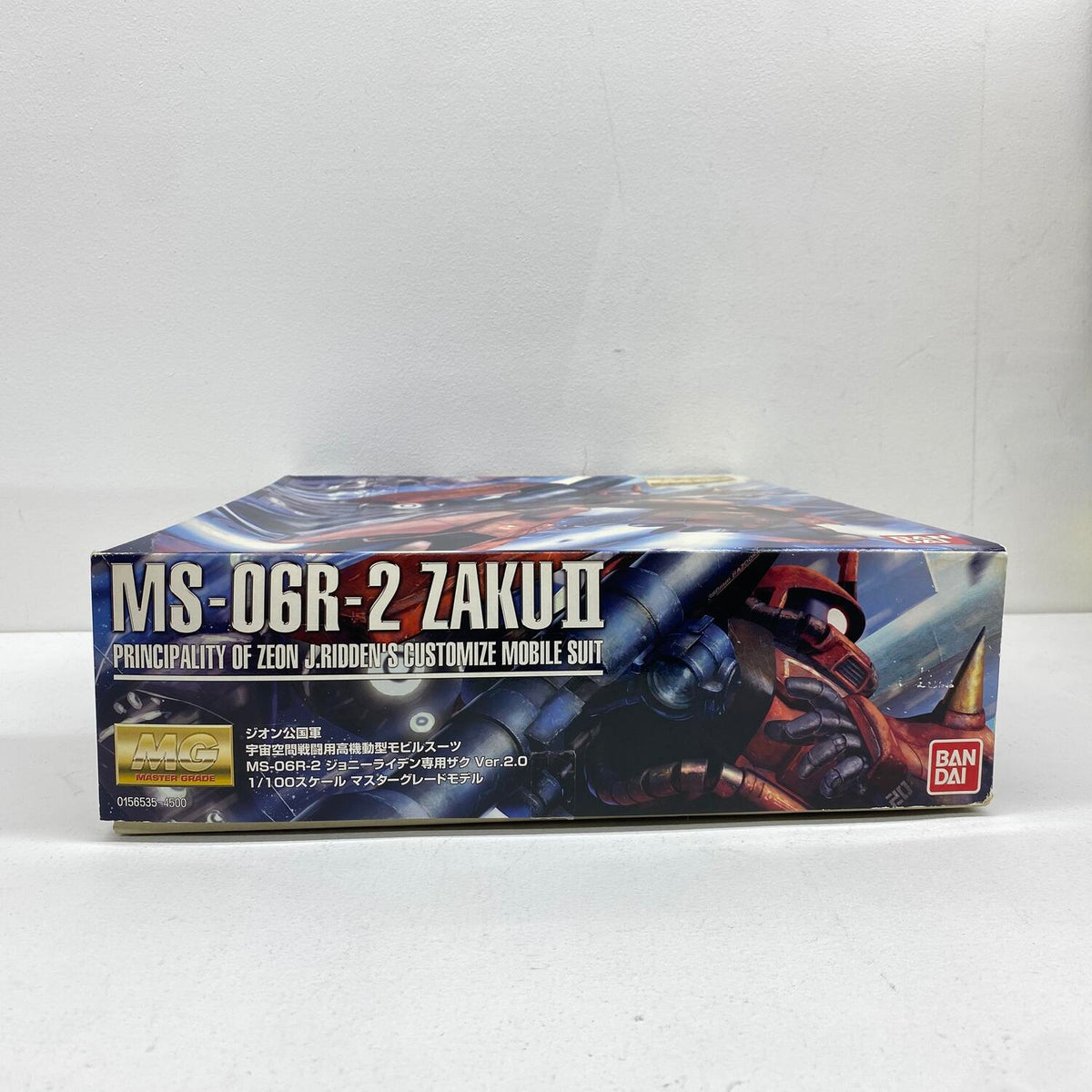 MG 1/100 MS-06R-2 ジオン公国軍 ジョニー・ライデン専用ザクII Ver.2.0 宇宙空間戦闘用高機動型モビルスーツ【パーツ完品】：