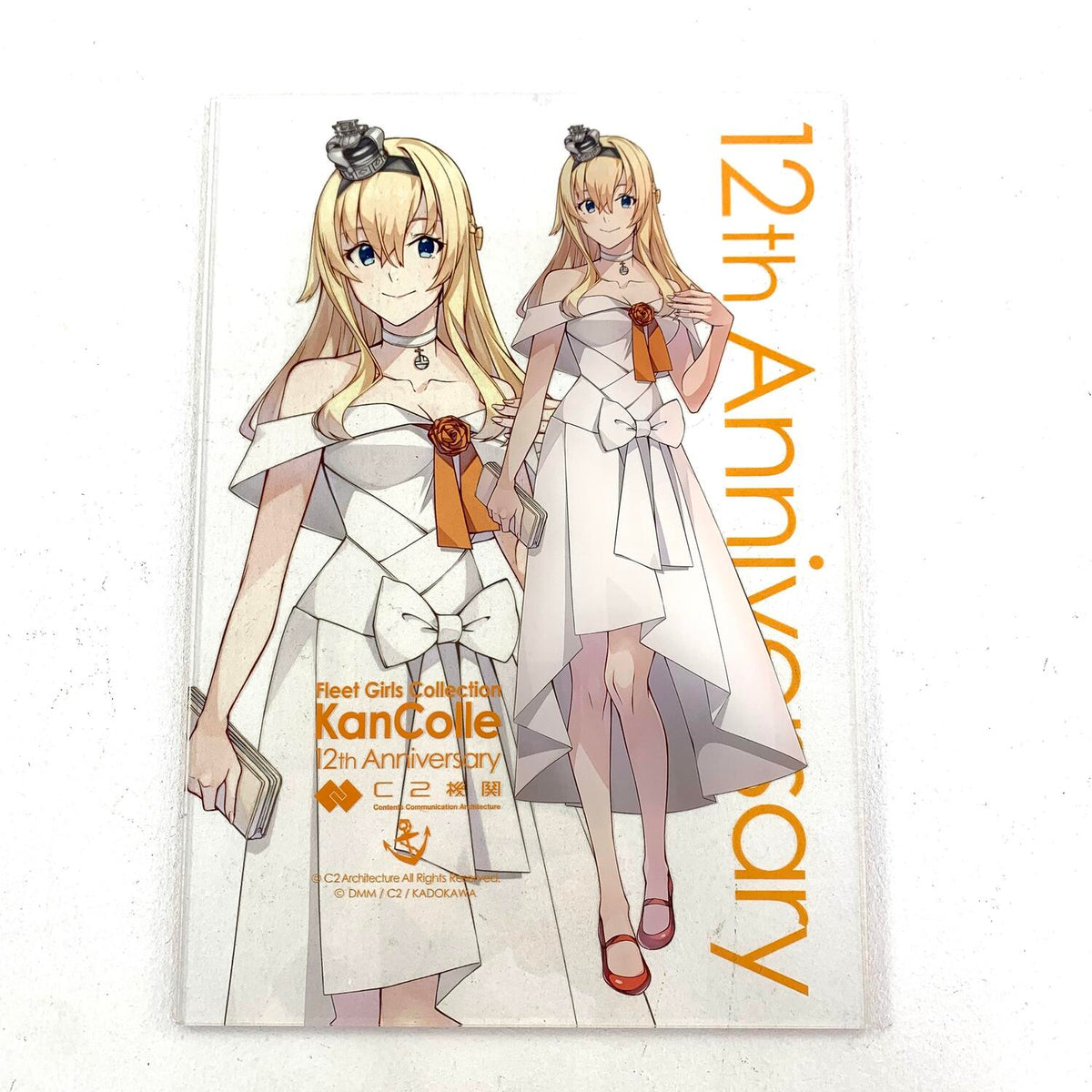 艦これ ウォースパイト フォーマルmode アクリルボード 12周年.,