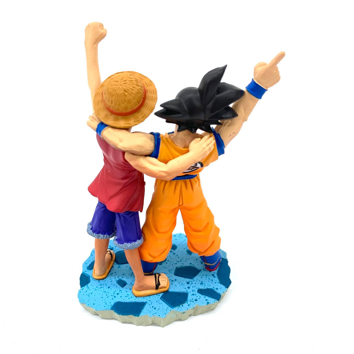 ワンピース ドラゴンボール フィギュア 悟空＆ルフィ .,