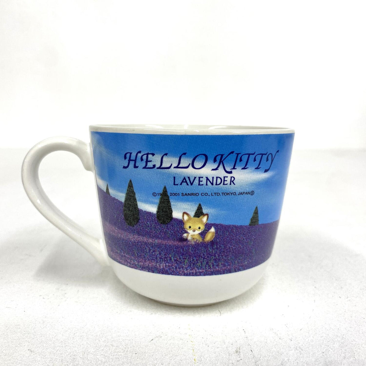 キティちゃん ラベンダー 北海道限定 マグカップ：