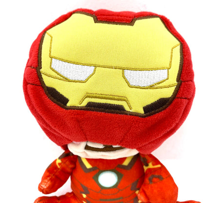 マーベル クロスバディーズ アイアンマン トニー・スターク マスク付ぬいぐるみ.,
