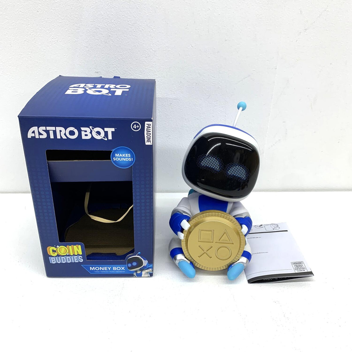 ASTRO BOT アストロボット 貯金箱 コインバディーズ マネーボックス【音出し確認済み】：