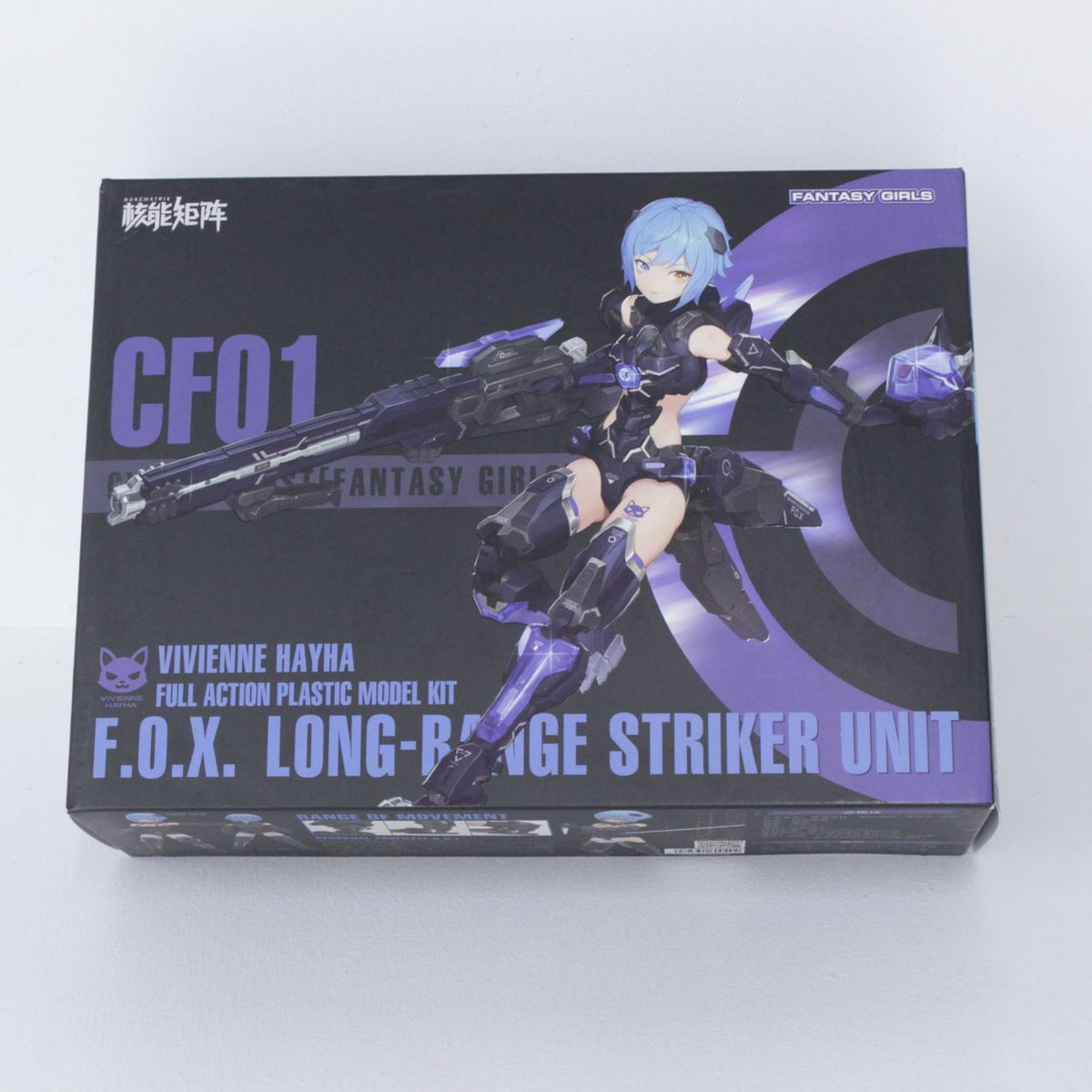 NUKE MATRIX CYBER FOREST FANTASY GIRLS CF01 F.O.X. ロングレンジストライカーユニット ヴィヴィアン・ハイハ