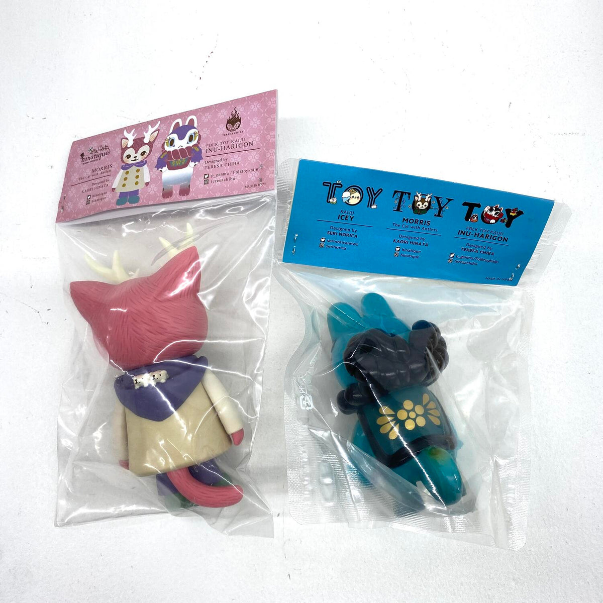 未開封 TOYTOYTOY イヌハリゴン RETRO TOY SHOP MORRIS ソフビ 2点セット ：