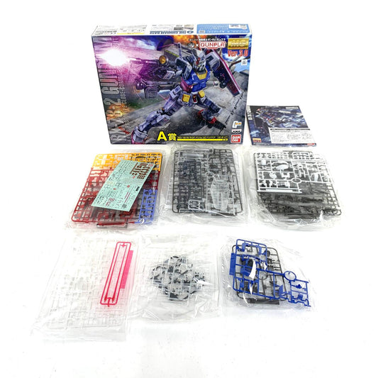未組立 一番くじコラボ ガンプラ A賞 1/100 RX-78-2 ガンダムVer.3.0 ソリッドクリア/スタンダード 【パーツ完品】°