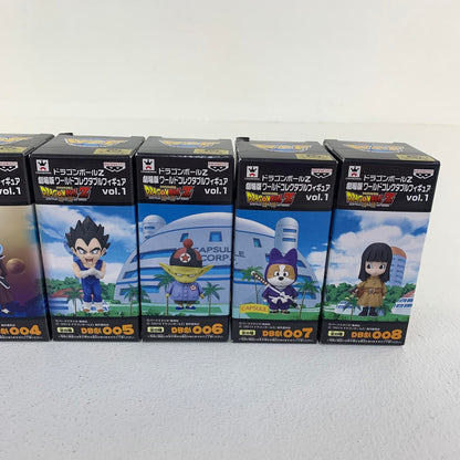 未開封 ドラゴンボールZ 劇場版 ワールドコレクタブルフィギュアvol.1 ～神と神～全8種**